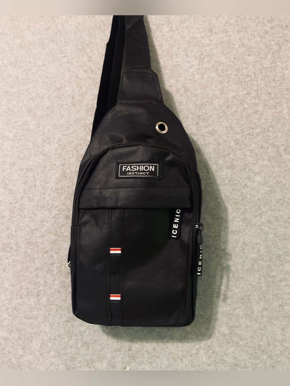 Black Men’s Sling Bag